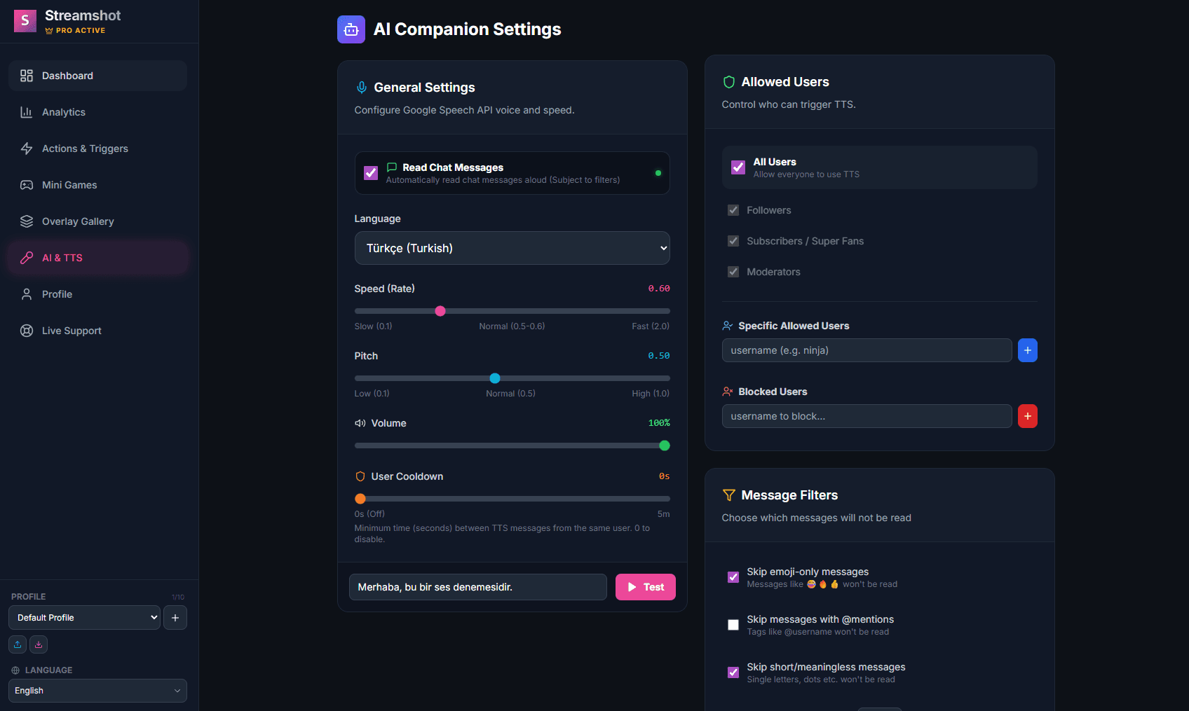 Streamshot App Preview 4